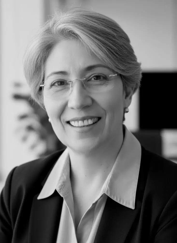 Fotografía de Jacqueline Blanco Blanco, Tesorera de la Academia Colombiana de Historia.