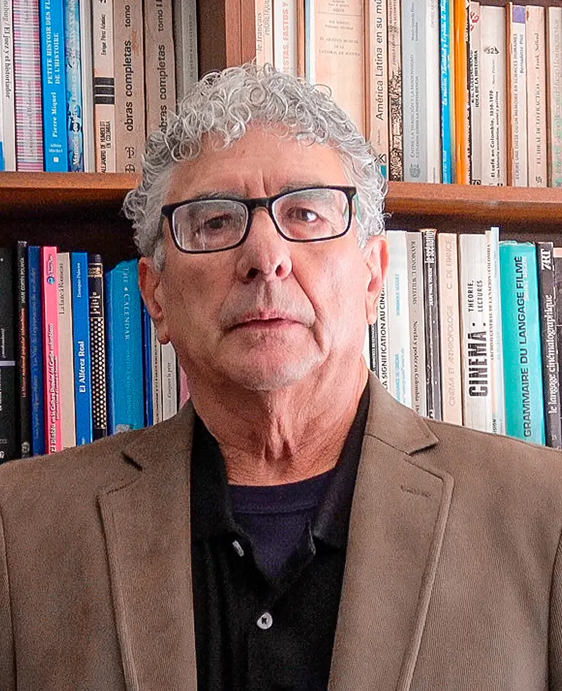 Fotografía de Marcos Gonzáles Pérez, Vicepresidente de la Academia Colombiana de Historia.